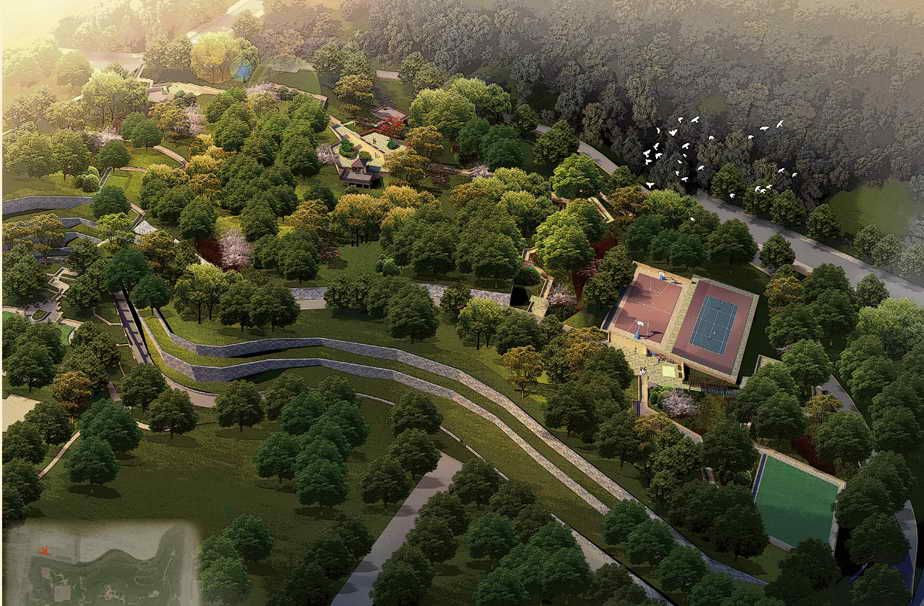 Sports and Leisure Park of Tongsheng Lake in Changsha